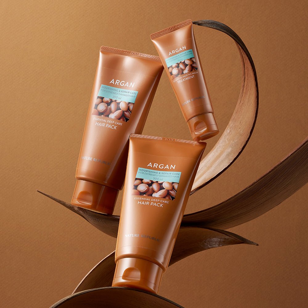 Argan Essential Deep Care Hair Pack Double Set