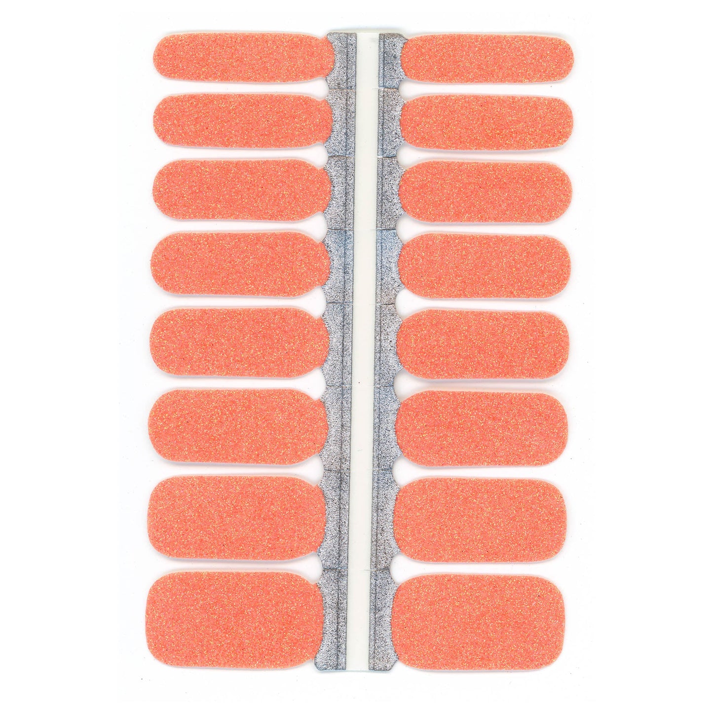 Orangesicle Nail Polish Wraps