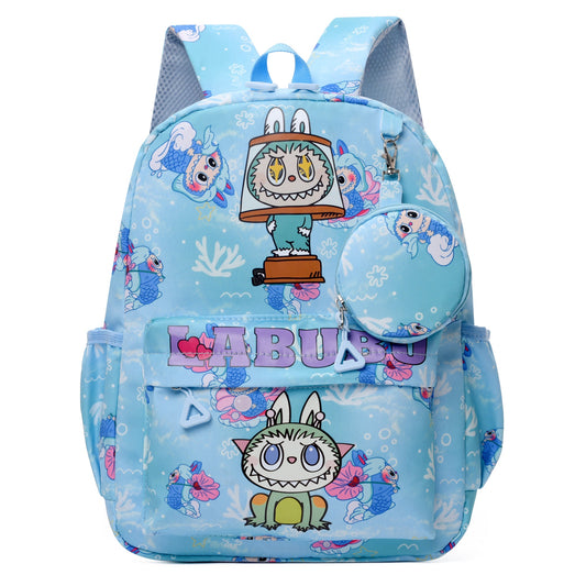 Outdoor Fun Labubu Kids Backpack