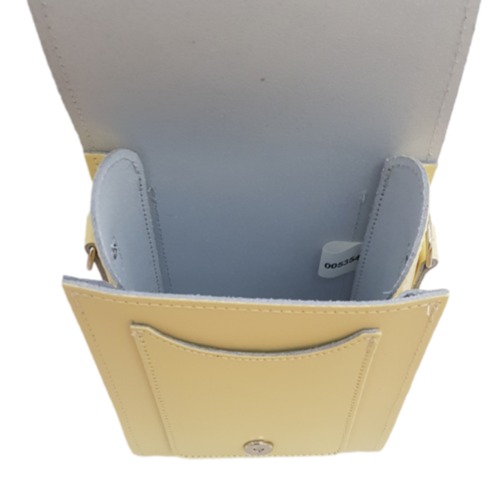 Handmade Leather Festival Phone Bag - Primrose Yellow-3