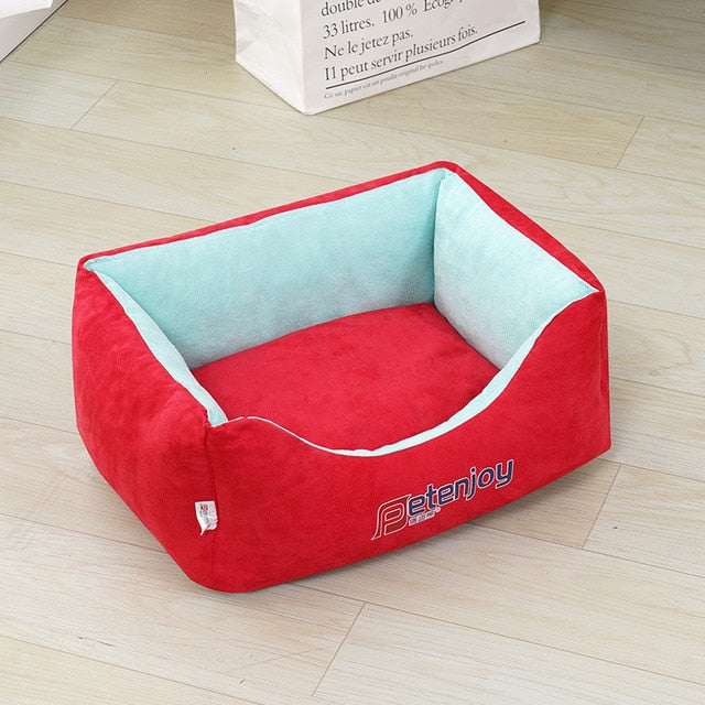 Pet Dog Bed Super Soft Dog Kennel Comfortable Cat Deep Sleeping Sofa Basket Pet House Bed for Teddy Small Dogs Cats Supplies