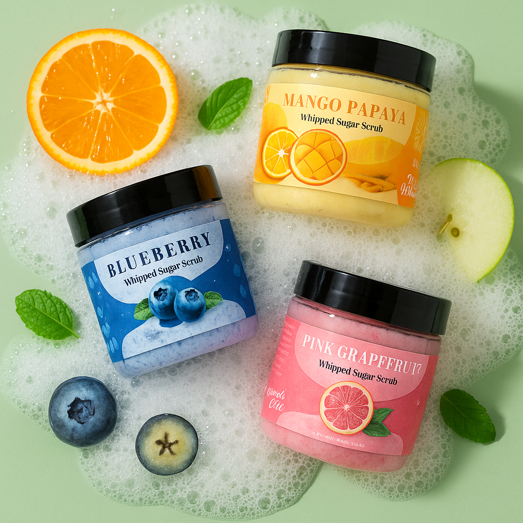 Exfoliating Grapefruit Sugar Scrub