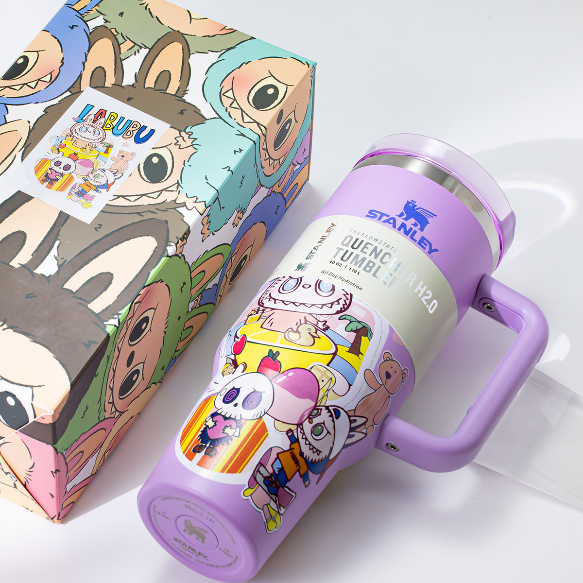 Stanley x Labubu Comical Fun Lavender Quencher H2O Tumbler [Limited Edition]