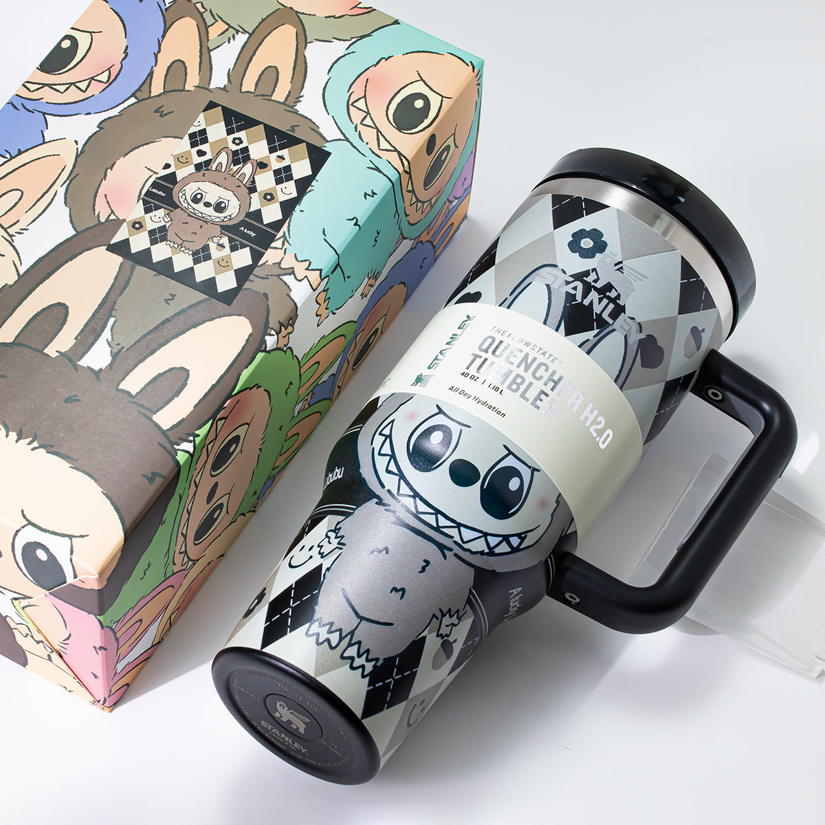 Stanley x Labubu Film Monochrome Quencher H2O Tumbler [Limited Edition]