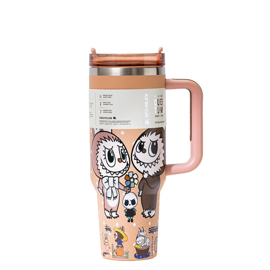 Stanley x Labubu Sweet Apricot Quencher H2O Tumbler [Limited Edition]