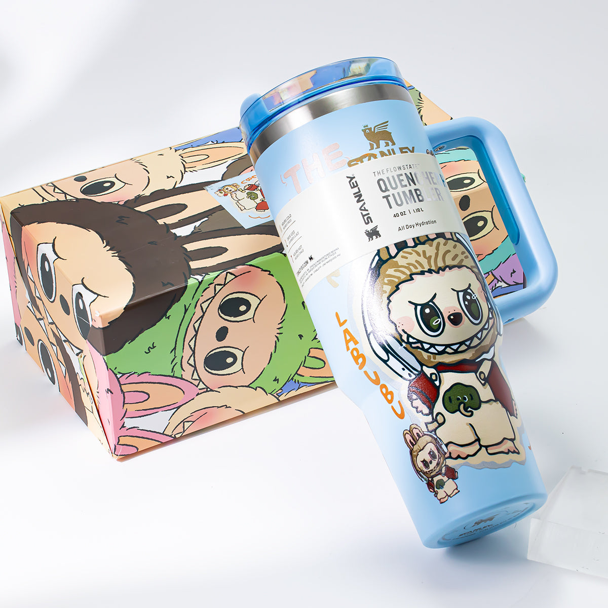 Stanley x Labubu Winter Blue Quencher H2O Tumbler [Limited Edition]